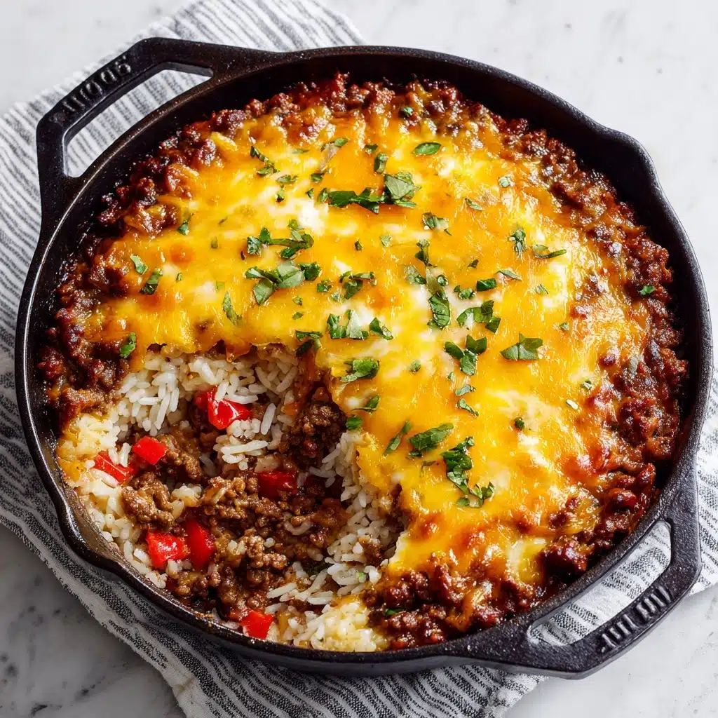 Cheesy Taco Rice Recipe - Recipe Image