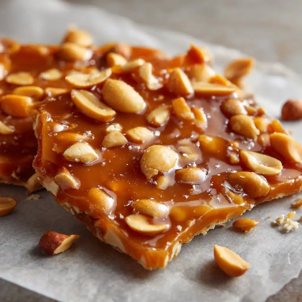 Homemade Peanut Brittle Recipe - Recipe Image