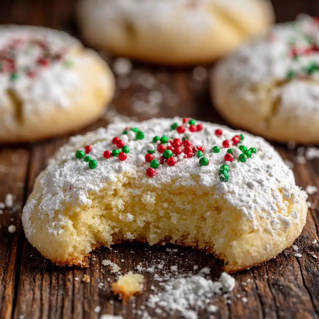 Christmas Gooey Butter Cookies Recipe - Recipe Image