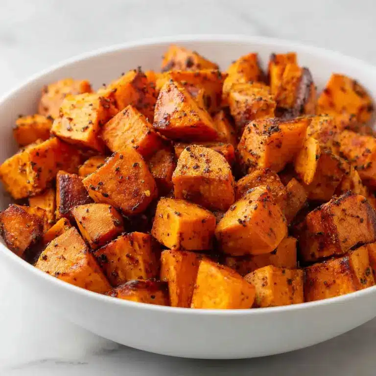 Crispy Roasted Sweet Potatoes Recipe