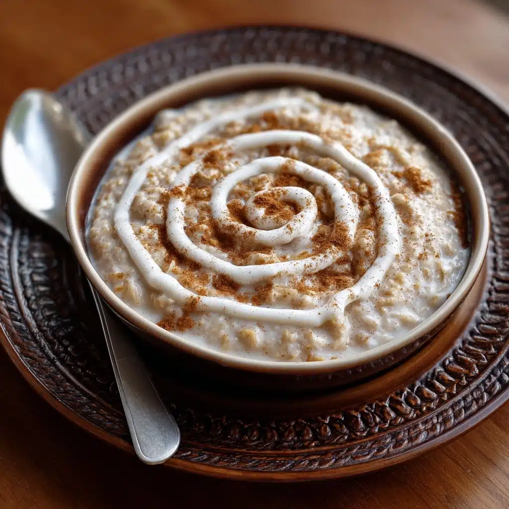 Cinnamon Roll Oatmeal Recipe - Recipe Image
