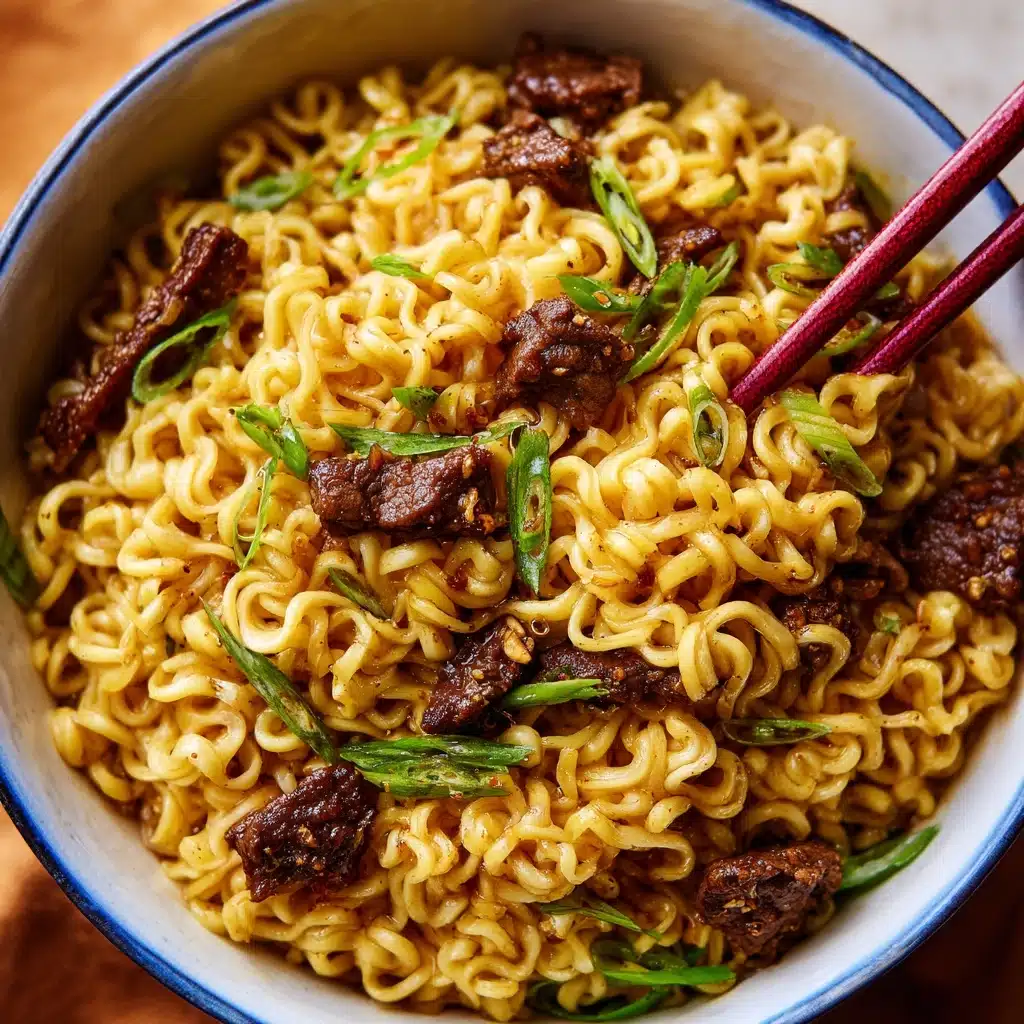 Slow Cooker Beef Ramen Recipe - Recipe Image
