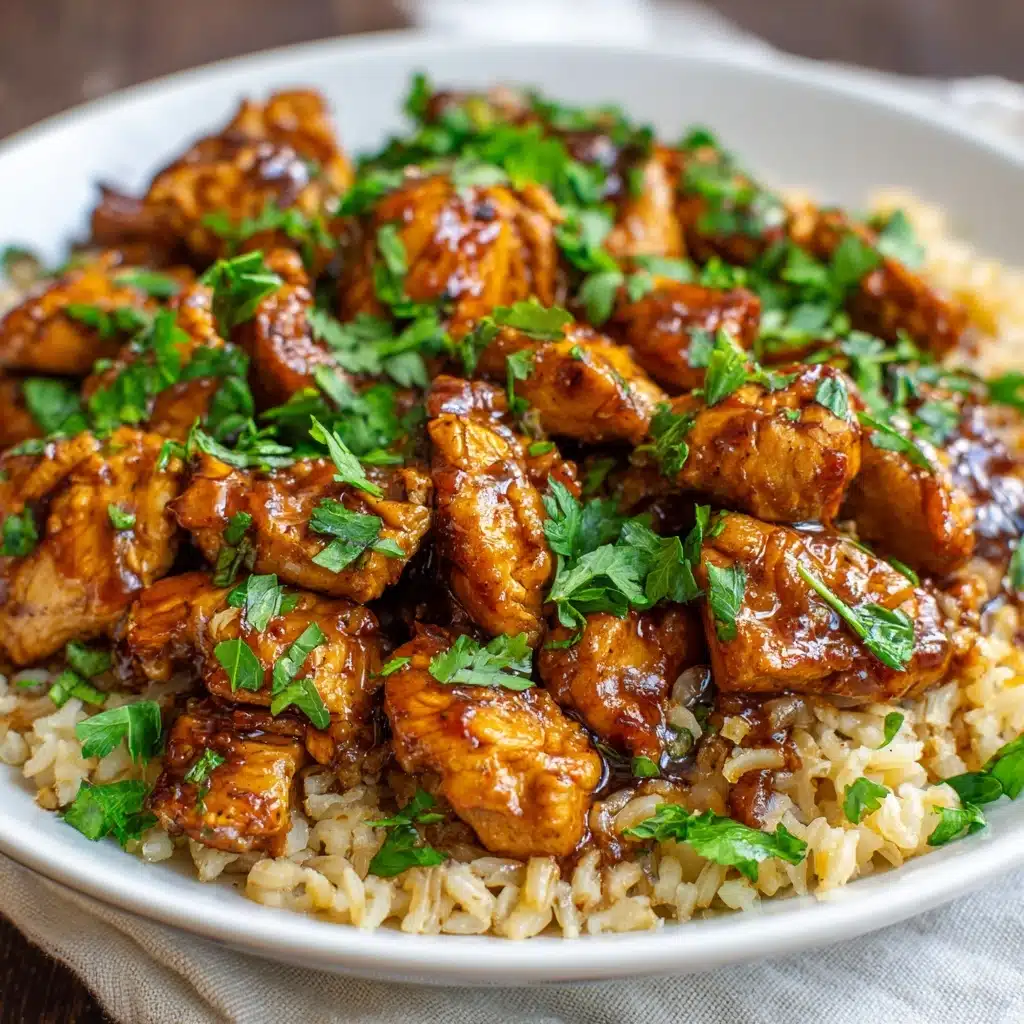 Honey BBQ Chicken Rice: Ultimate Comfort Meal Recipe - Recipe Image