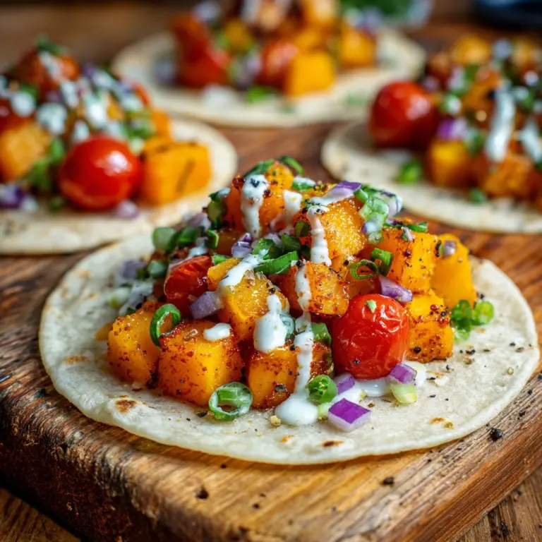 Butternut Squash Tacos Recipe