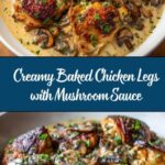 Baked Legs with Cream of Mushroom Recipe