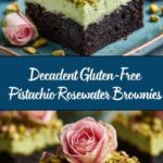 Gluten-Free Pistachio Rosewater Brownies Recipe
