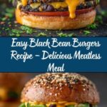 Delicious and Easy Black Bean Burgers Recipe