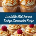 Mini Jammie Dodger Cheesecakes Recipe