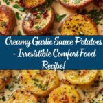 Creamy Garlic Sauce Potatoes Recipe