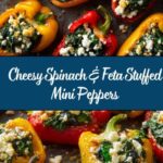 Spinach and Feta Stuffed Mini Peppers Recipe
