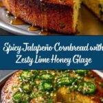 Jalapeño Cornbread with Tangy Lime Honey Glaze Recipe