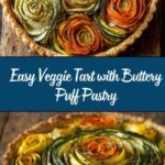 Vegetable Tart in Buttery Puff Pastry Recipe