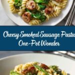 One-Pot Cheesy Smoked Sausage and Broccoli Pasta Recipe