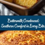 Easy Southern Cornbread with Buttermilk Recipe