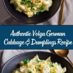 Volga German Cabbage and Dumplings Recipe