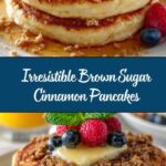 Brown Sugar & Cinnamon Streusel Pancakes Recipe