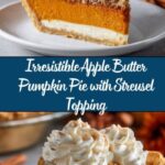 Apple Butter Pumpkin Pie with Streusel Topping Recipe