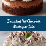 Hot Chocolate Meringue Cake Recipe