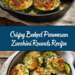 Baked Parmesan Zucchini Rounds Recipe
