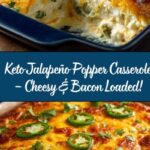 Keto Jalapeño Popper Casserole Recipe