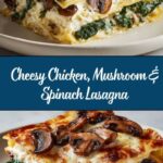 Chicken, Mushroom, and Spinach Lasagna: A Family Favorite Recipe