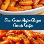 Slow Cooker Maple & Brown Sugar Glazed Carrots Recipe