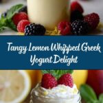 Lemon Whipped Greek Yogurt Recipe