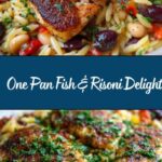 One Pan Fish & Risoni Recipe