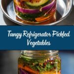 Crunchy Tangy Refrigerator Pickled Vegetables Recipe