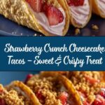 Strawberry Crunch Cheesecake Tacos Recipe