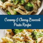 Creamy & Cheesy Broccoli Pasta Recipe