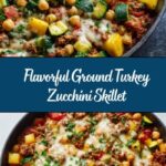 Ground Turkey Zucchini Chickpea Skillet Recipe