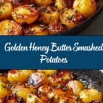 Honey Butter Smashed Potatoes Recipe
