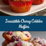Cherry Cobbler Muffins Recipe