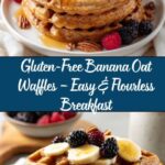 Healthy Flourless Banana Oat Waffles – Gluten-Free & Easy Recipe