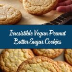 Vegan Peanut Butter Sugar Cookies Recipe