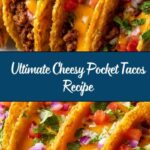 Loaded Cheesy Pocket Tacos Recipe