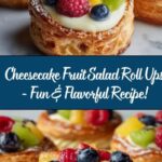 Cheesecake Fruit Salad Roll Ups Recipe