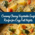 Cheesy Vegetable Soup Recipe