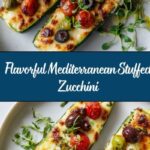 Mediterranean Stuffed Zucchini Recipe
