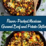Mexican Ground Beef and Potato Skillet Recipe