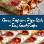 Cheesy Pepperoni Pizza Sticks Recipe