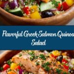 Greek Salmon Quinoa Salad Recipe