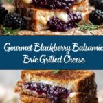 Blackberry Balsamic and Brie Grilled Cheese Recipe