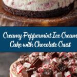 Peppermint Ice Cream Cake Recipe