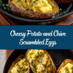 Scrambled Eggs with Grated Potato and Chives Recipe