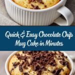 Chocolate Chip Mug Cake Recipe