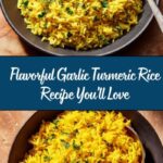 Garlic Turmeric Rice Recipe