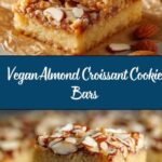 Vegan Almond Croissant Cookie Bars Recipe