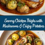 Savory Chicken with Mushrooms and Potatoes Recipe
